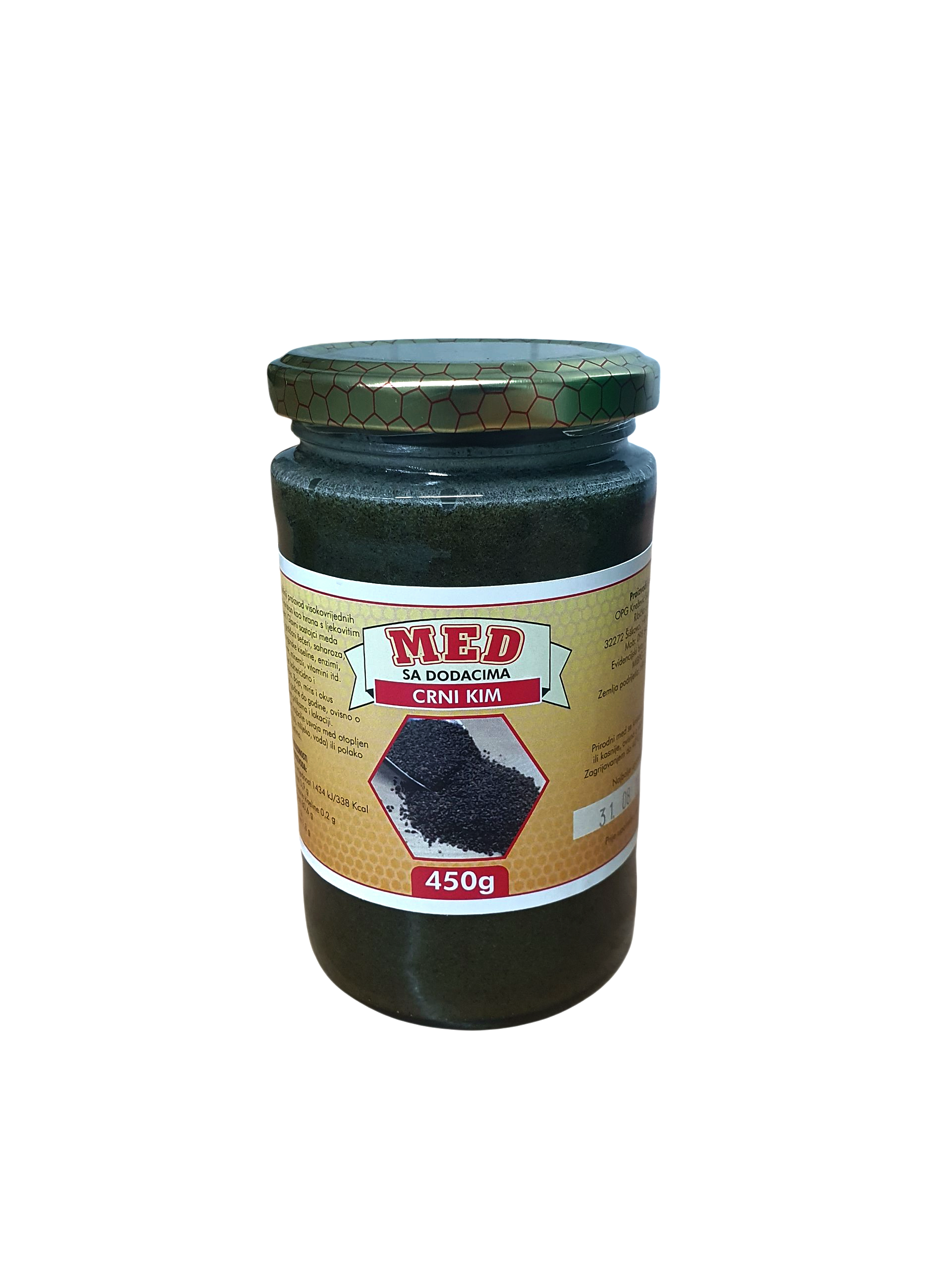 Med s dodatkom Crnog Kima 450 g