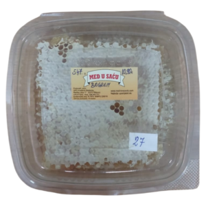 Med u saću - pčelinje saće Bagrem (027)